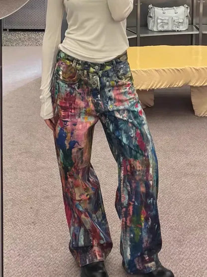 The multicolor pants