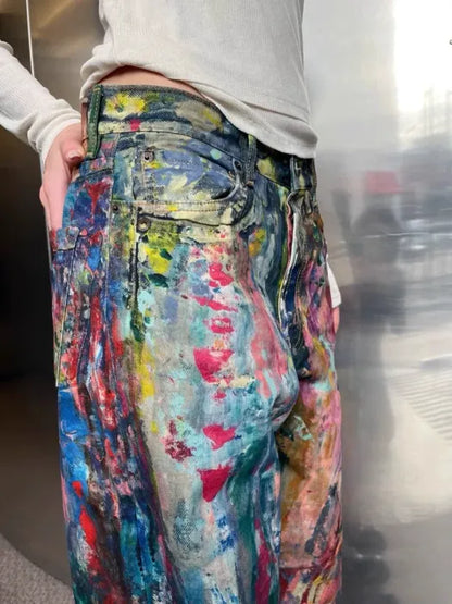 The multicolor pants