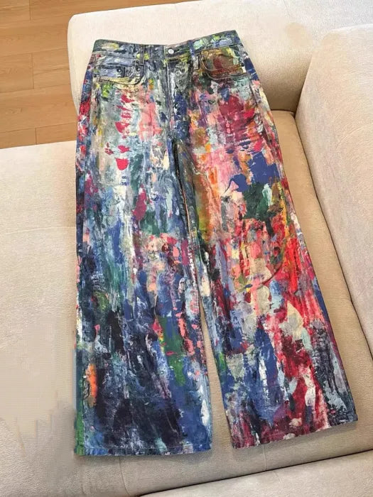 The multicolor pants